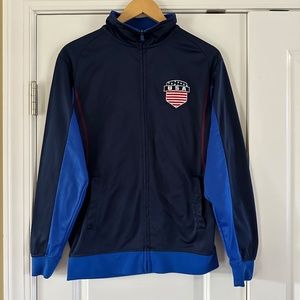 Panna USA US Soccer National Team Full Zip Track Jacket Mens M